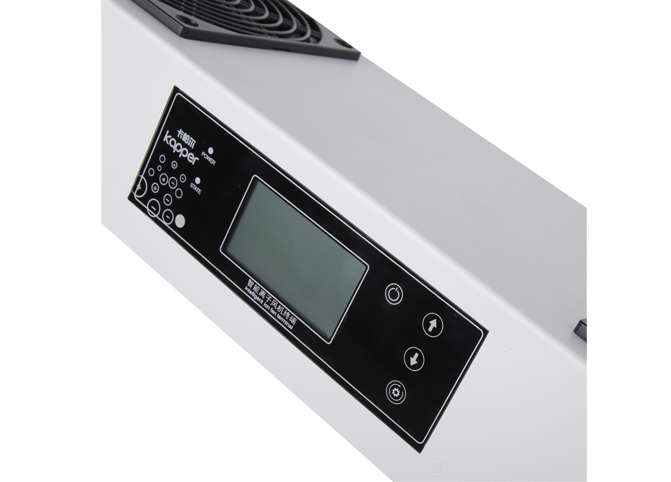KP102C第六代智能型懸掛式雙頭離子風(fēng)機(jī)